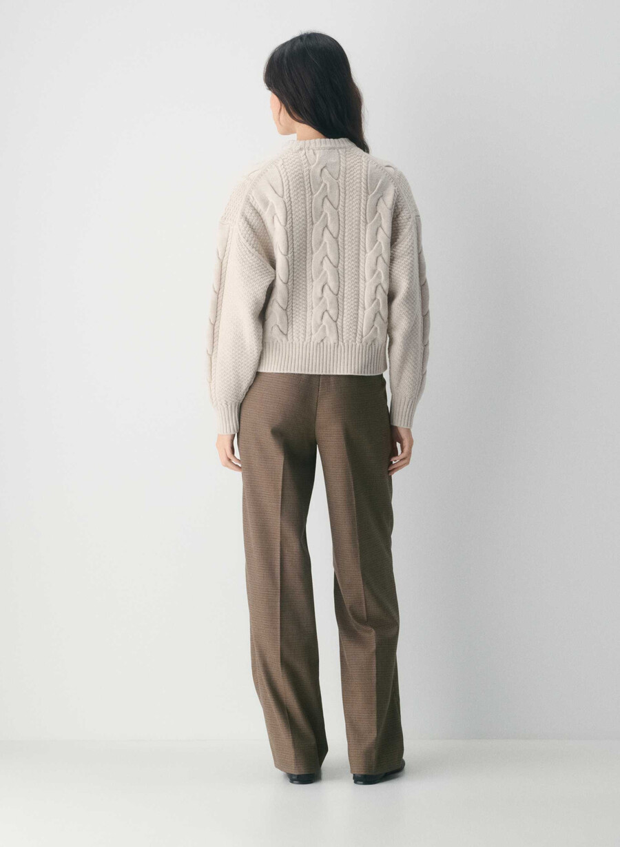 pantalonii fără efort - rafinați orl check rm brdb