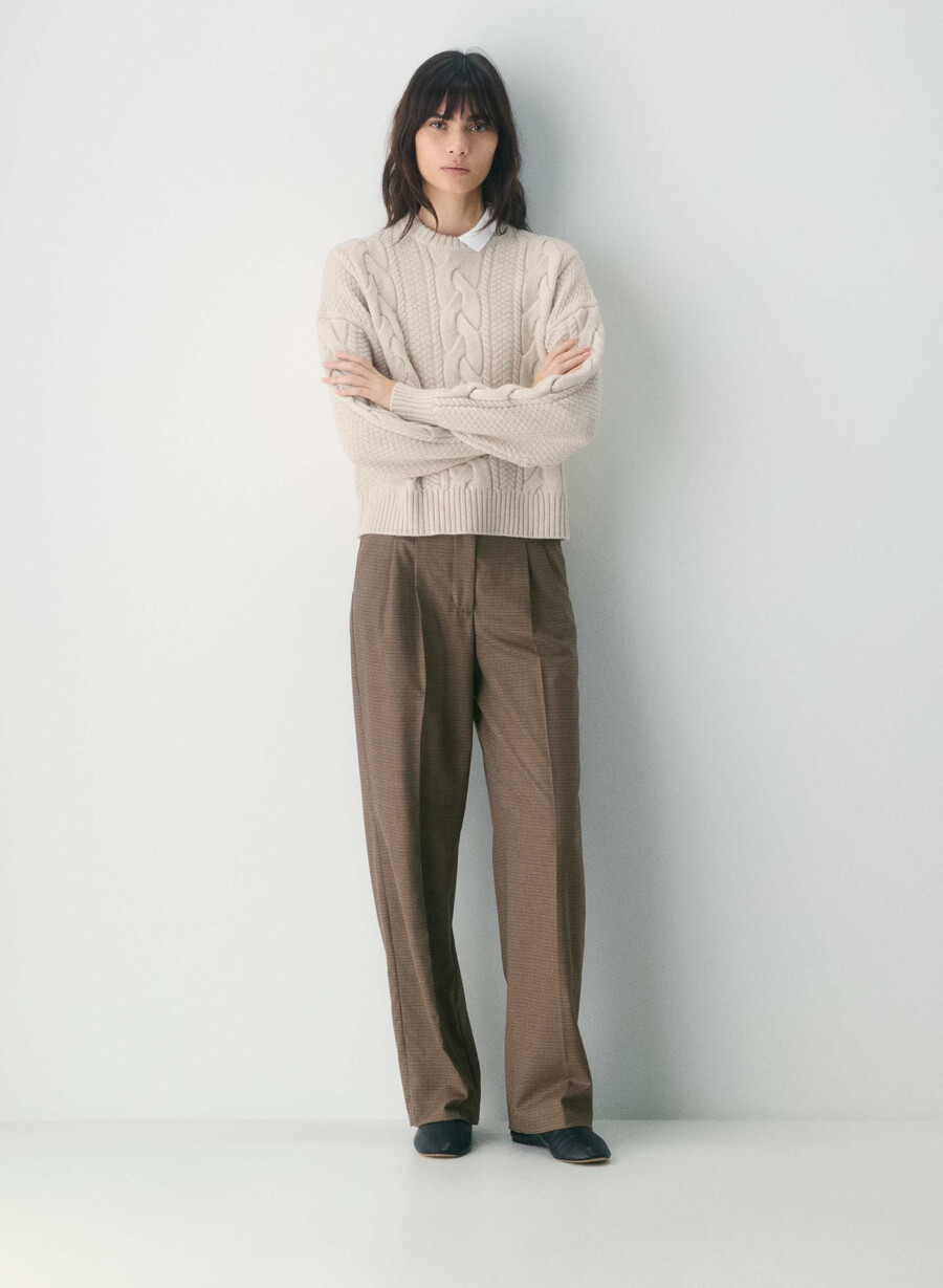pantalonii fără efort - rafinați orl check rm brdb
