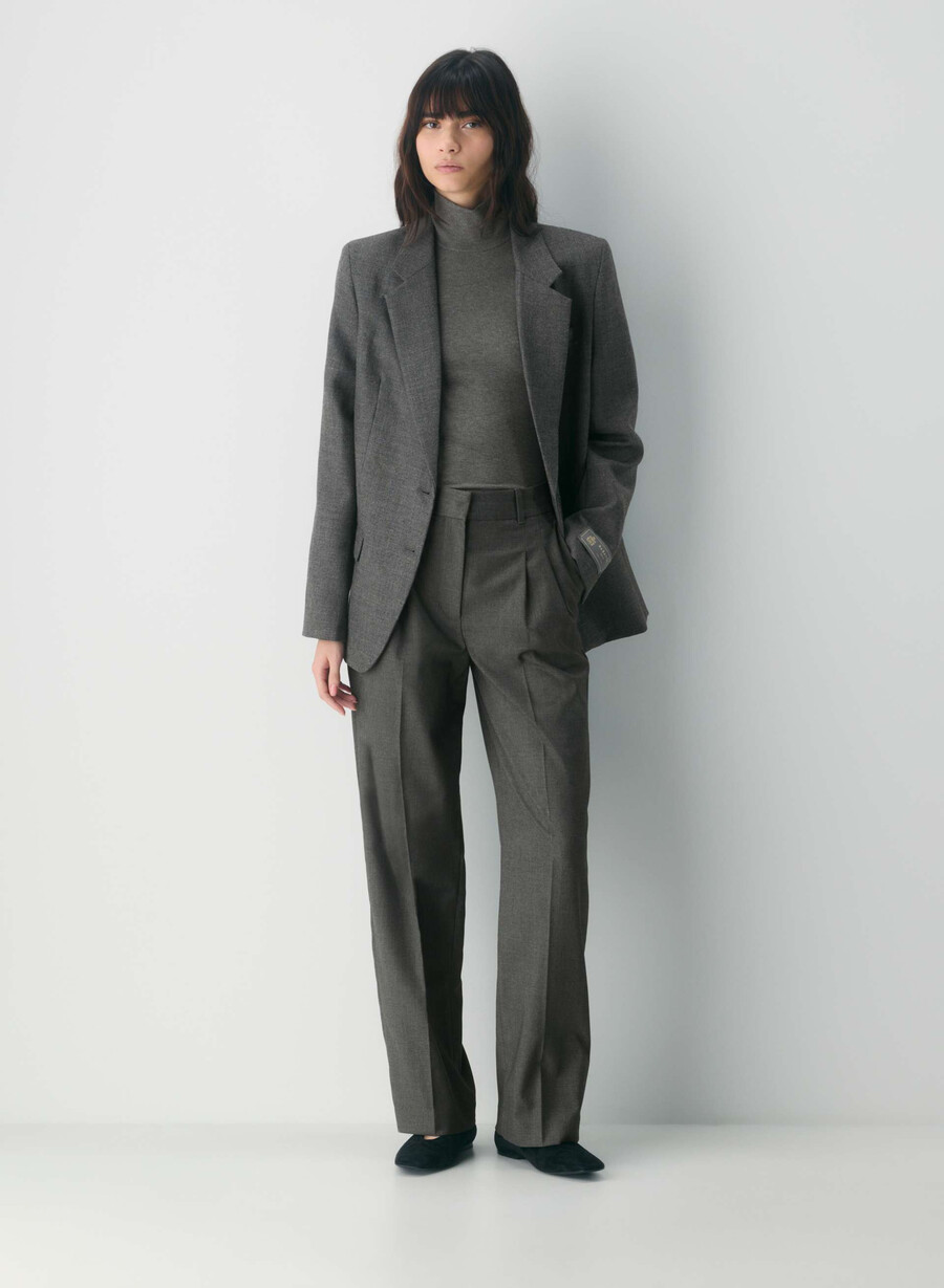 pantalonii fără efort - cărbune heather rafinat