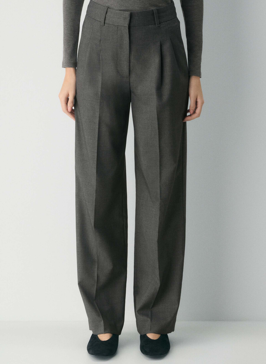 pantalonii fără efort - cărbune heather rafinat