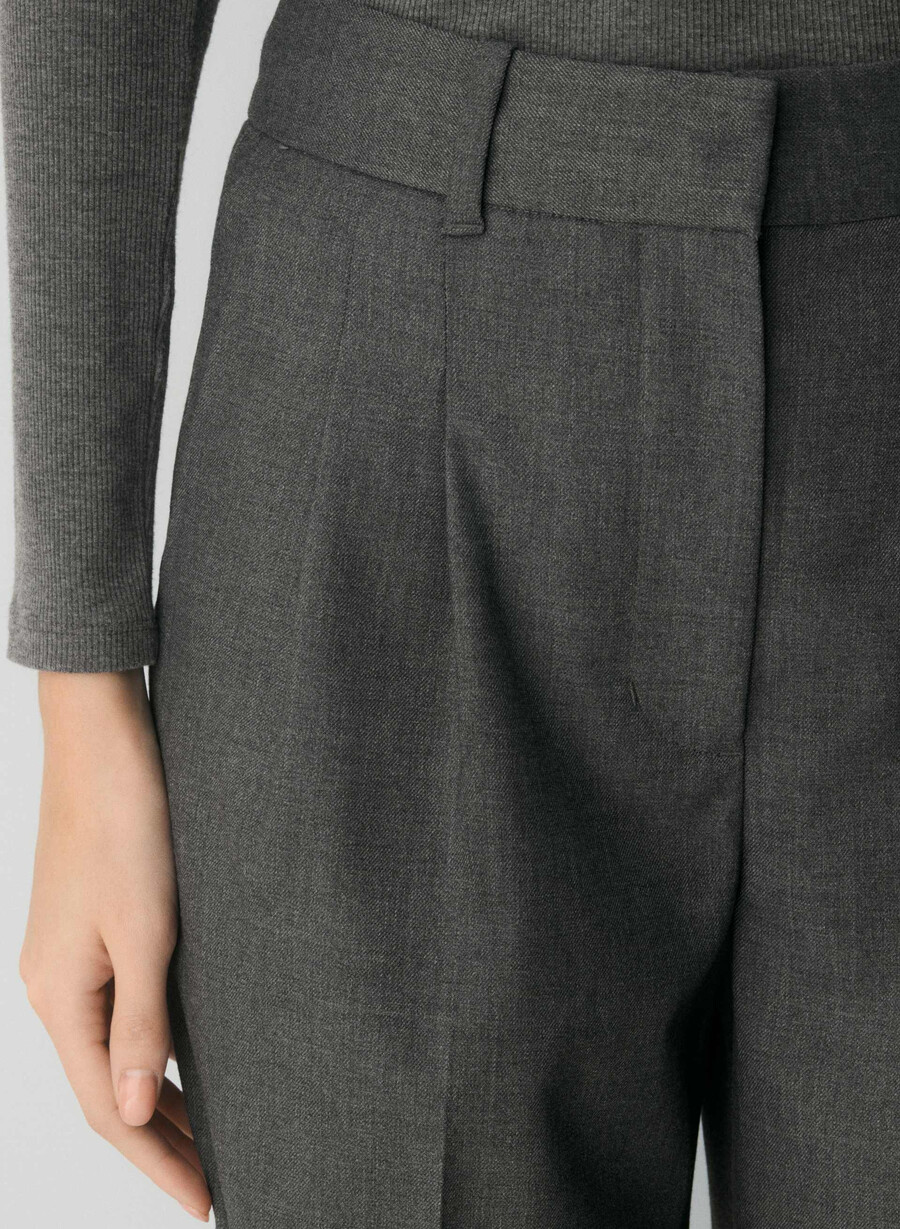 pantalonii fără efort - cărbune heather rafinat