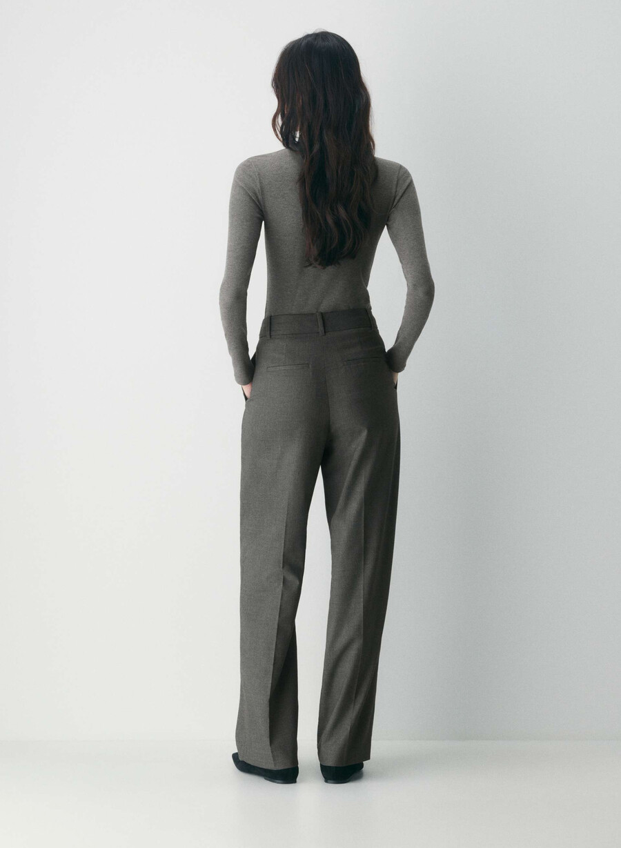 pantalonii fără efort - cărbune heather rafinat