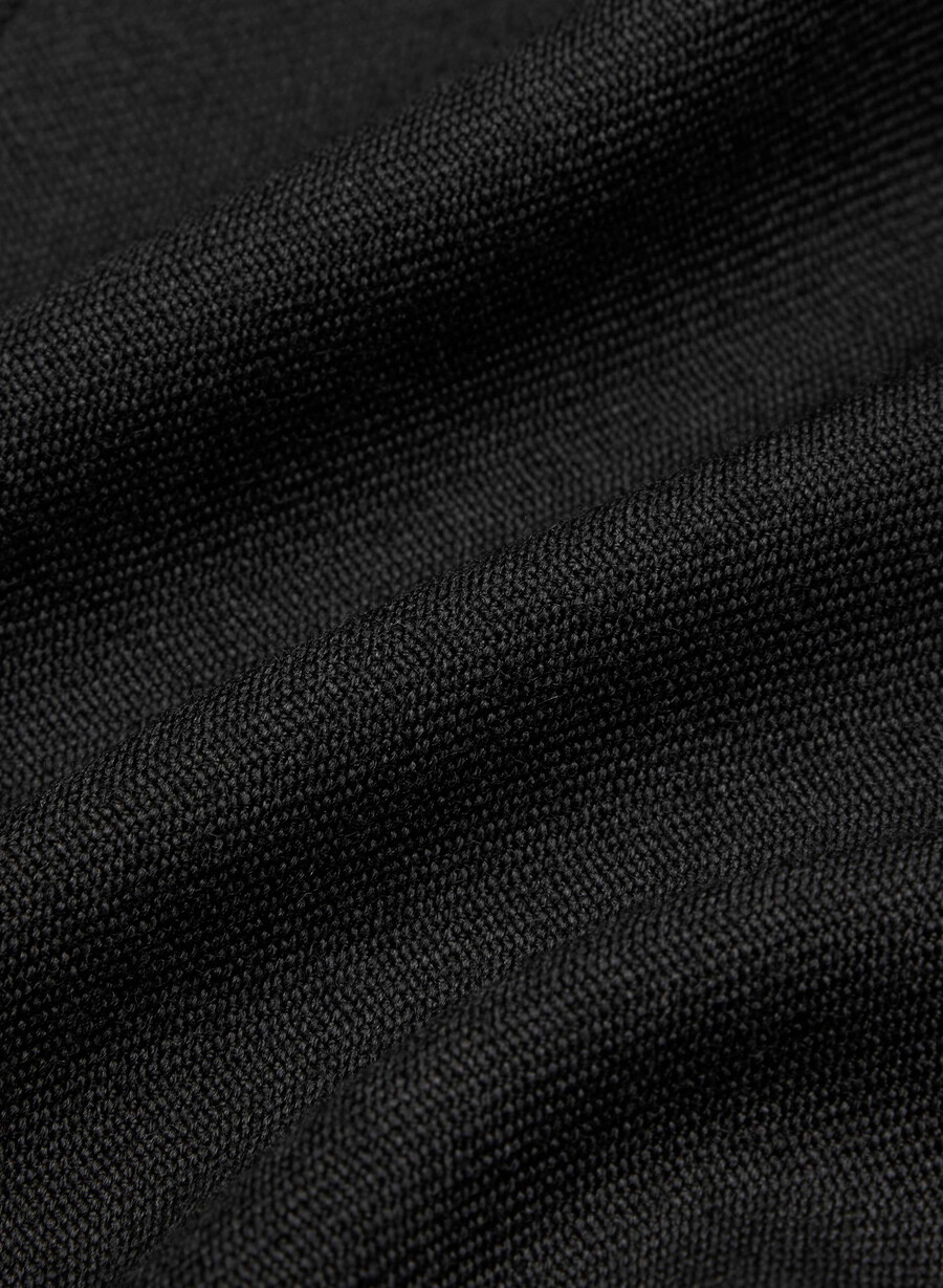 sacou pelham din lână negru
