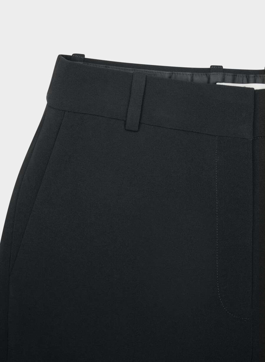 pantaloni new agency - sway crepe negri