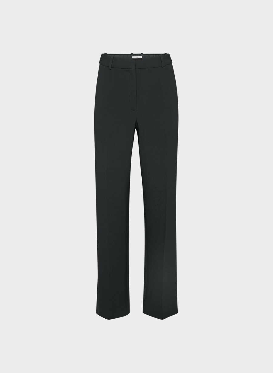 pantaloni new agency - sway crepe negri