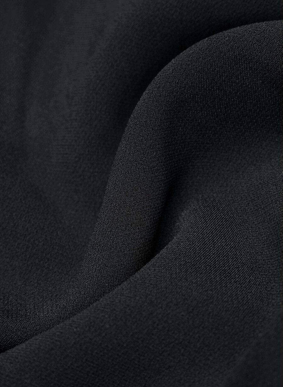 pantaloni new agency - sway crepe negri