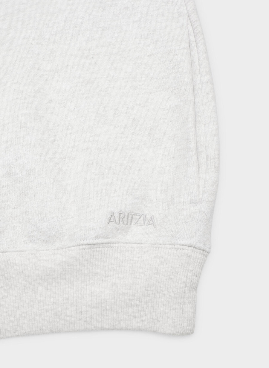 bluză confortabilă din fleece mega raglan cu guler tip pâlnie alb-negru