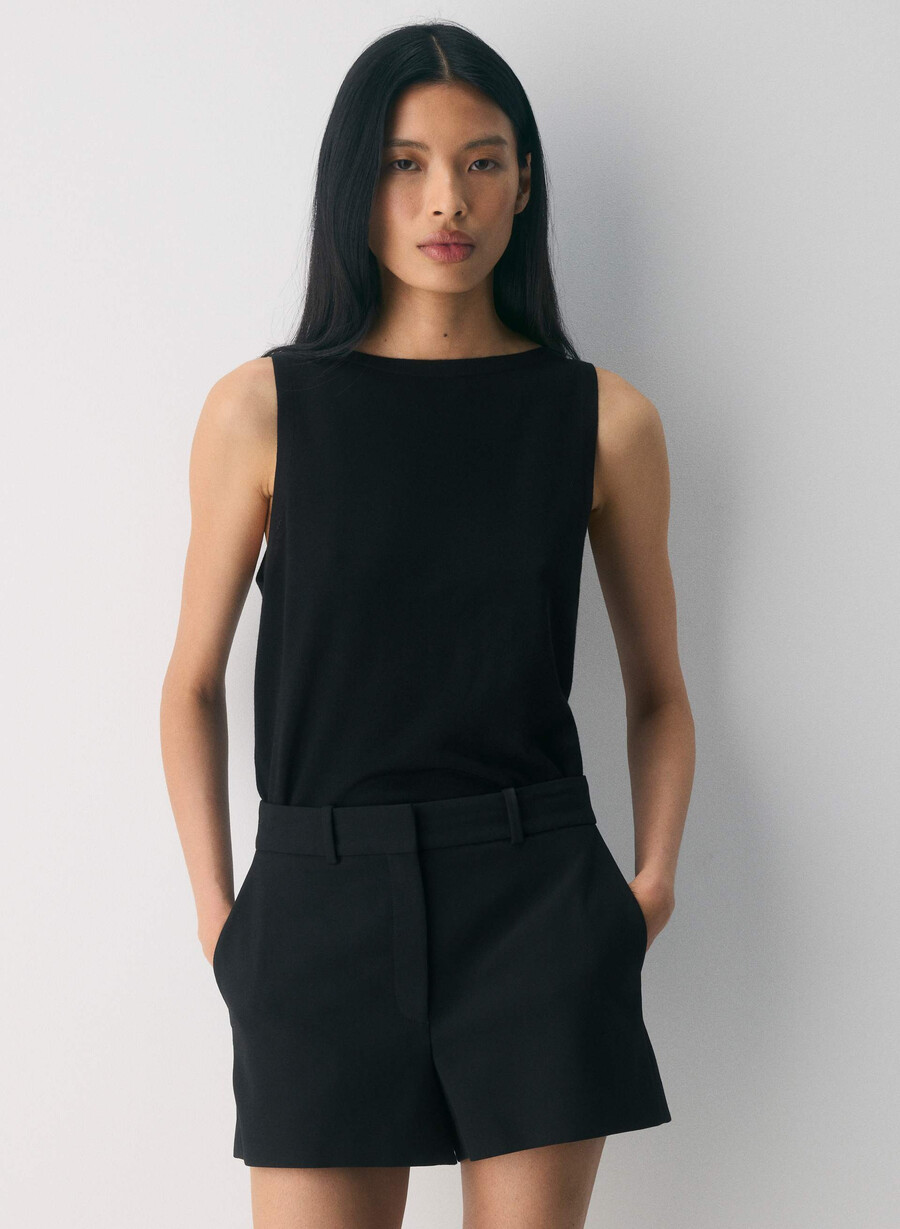 pantaloni scurți mini new agency - resential black