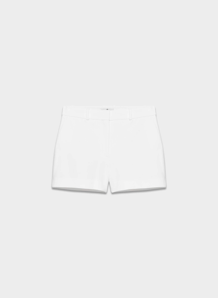 pantaloni scurți mini new agency - resential white