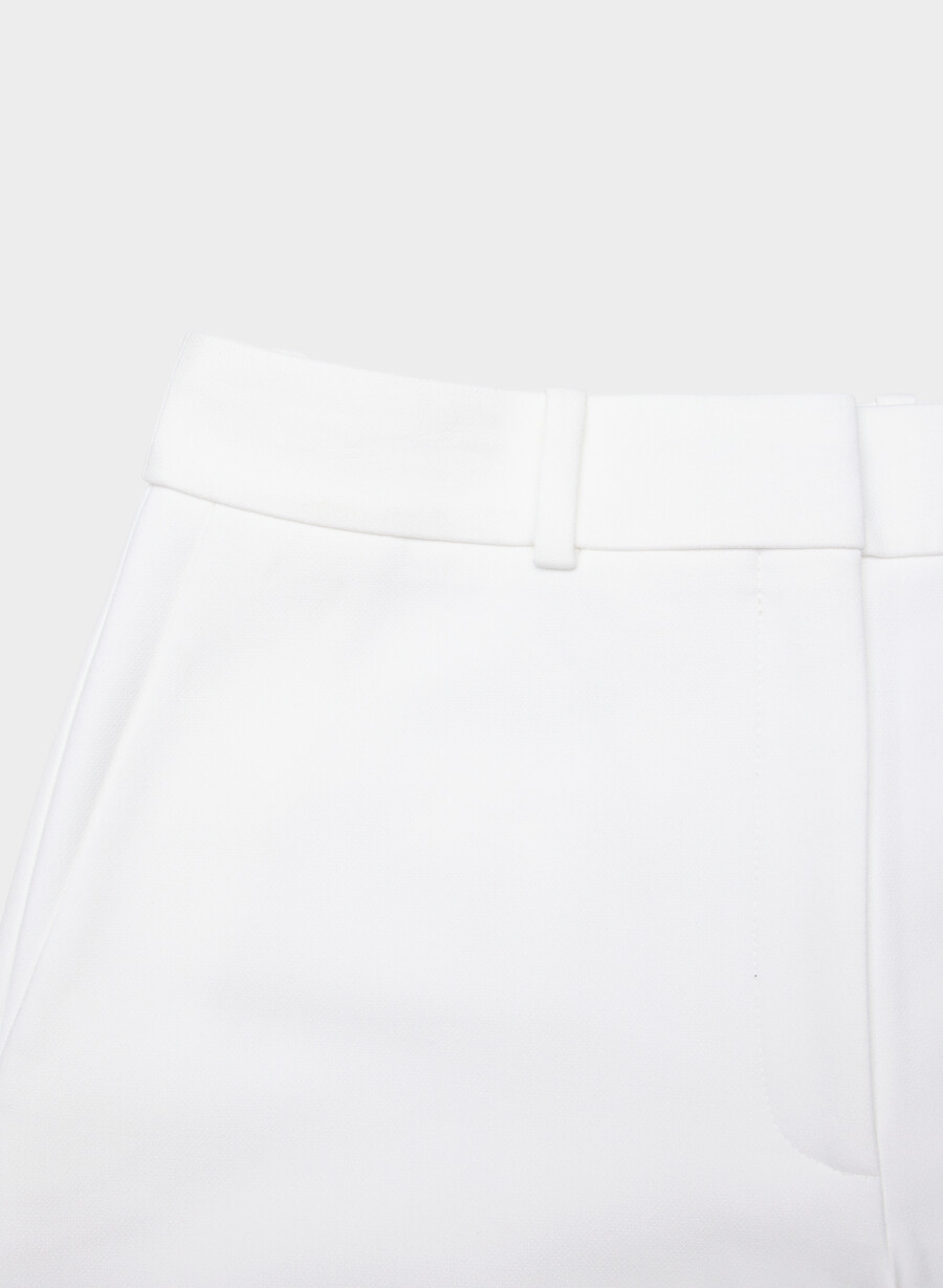 pantaloni scurți mini new agency - resential white