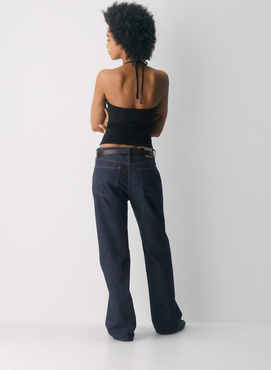top homestretch smooth deejay halter negru