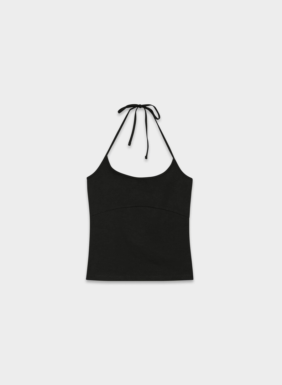top homestretch smooth deejay halter negru