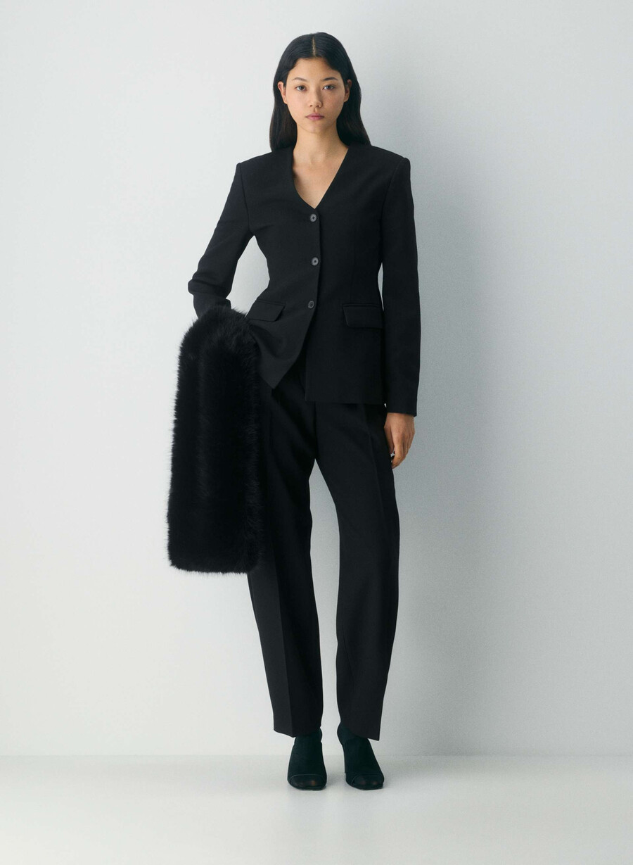 sacou sidecar negru