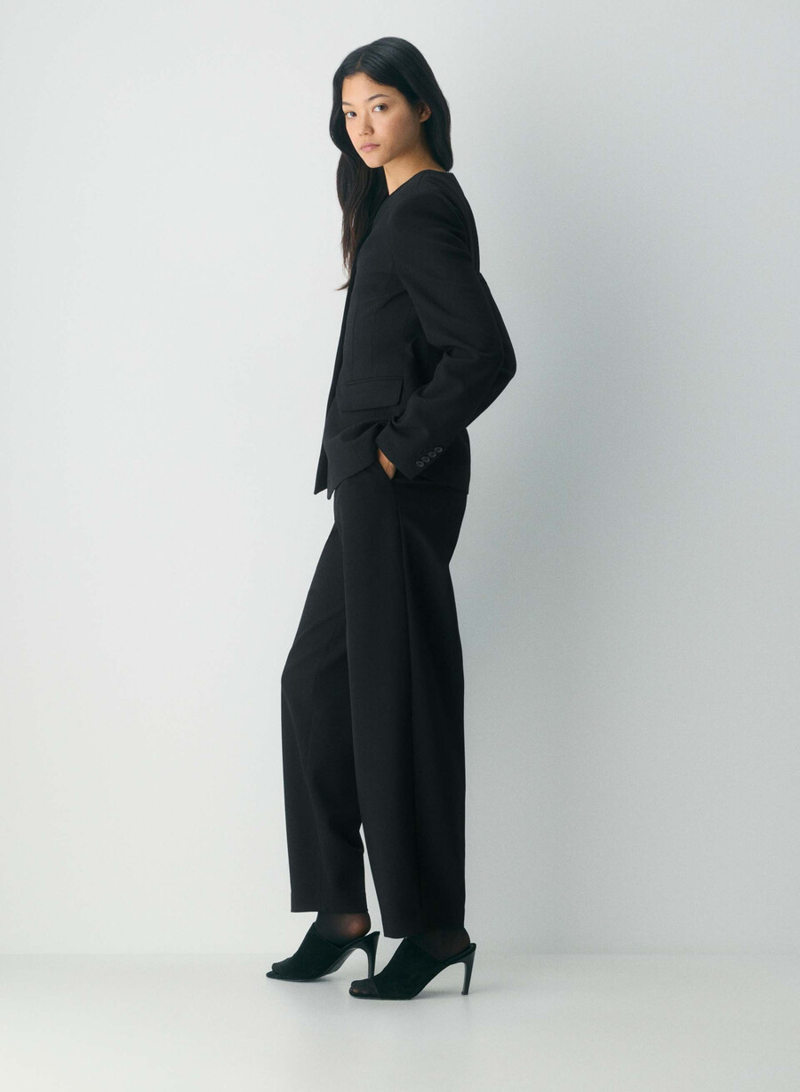 sacou sidecar negru