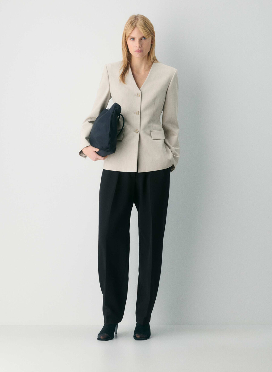 sacou sidecar heather matte pearl