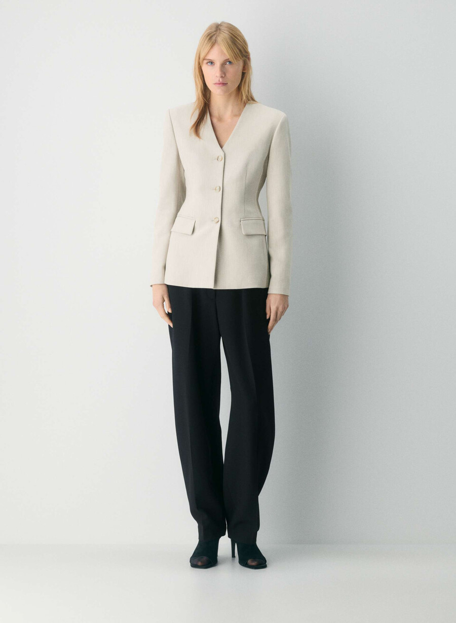 sacou sidecar heather matte pearl