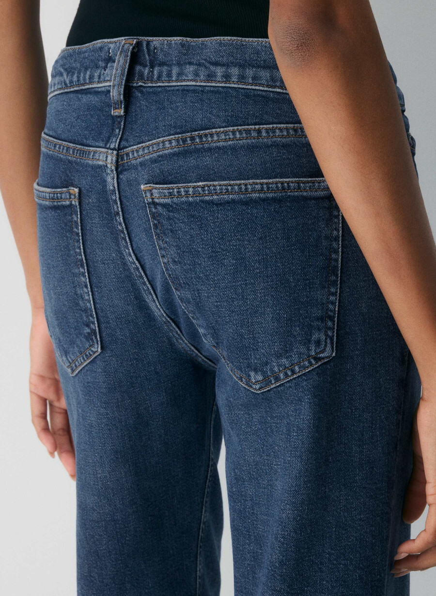 blugi agolde cu talie joasă slim fit slick