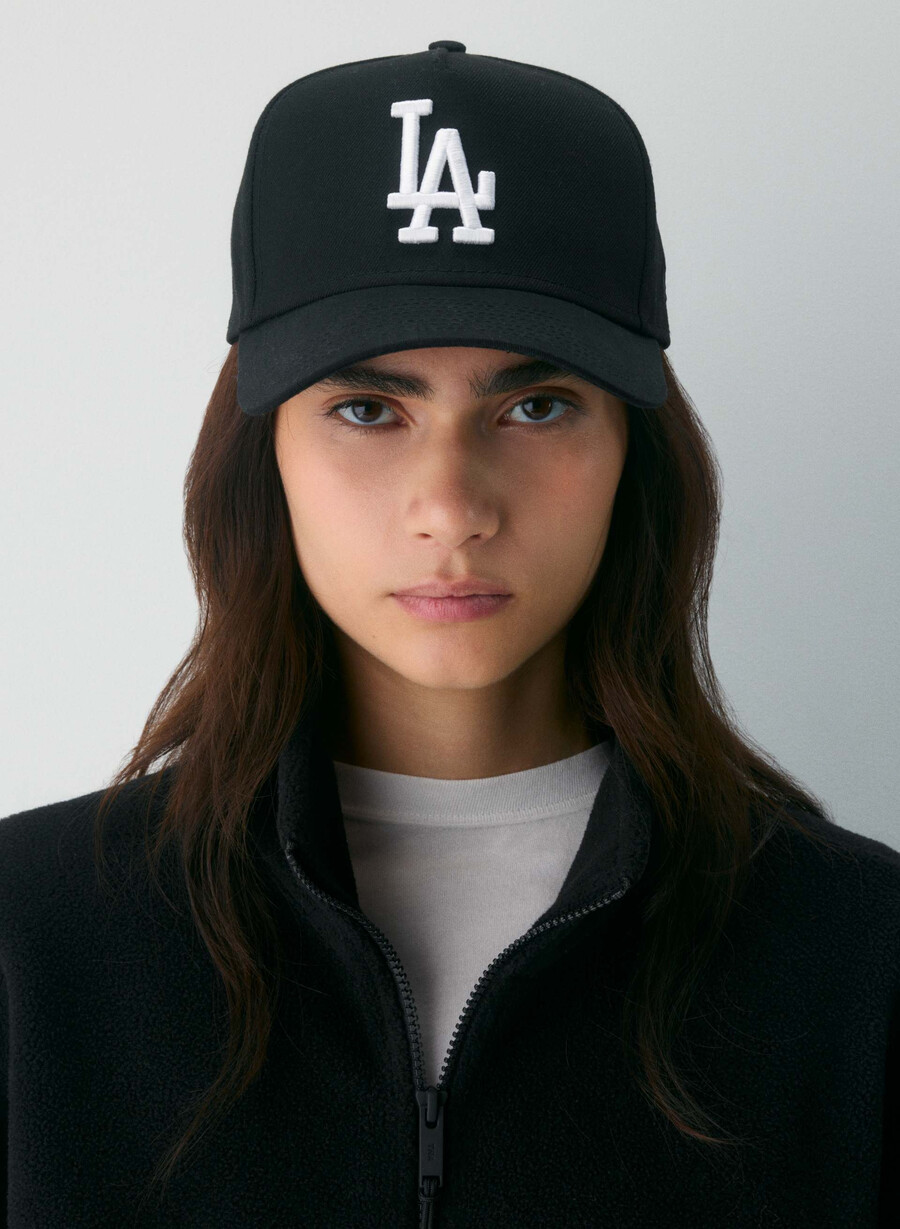 Șapcă new era los angeles dodgers 940 a-frame negrualb