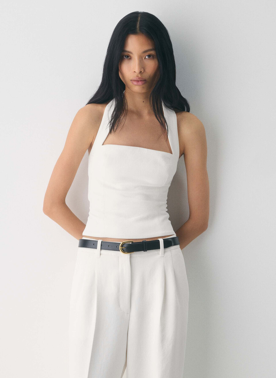 top whisper halter - crepette deschis cu mesteacĂn