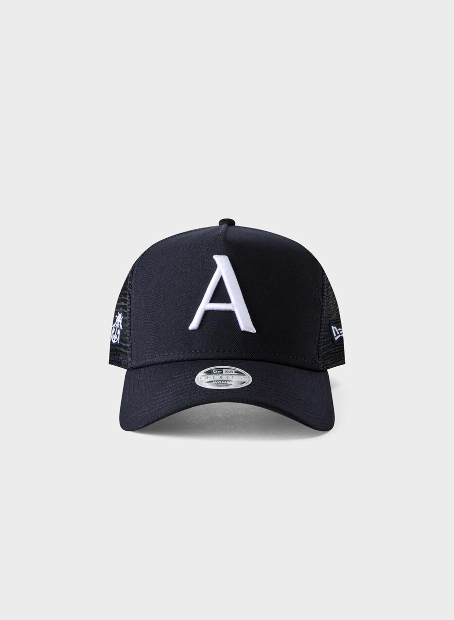 Șapcă new era x aritzia 9forty a-frame dark night navywhite