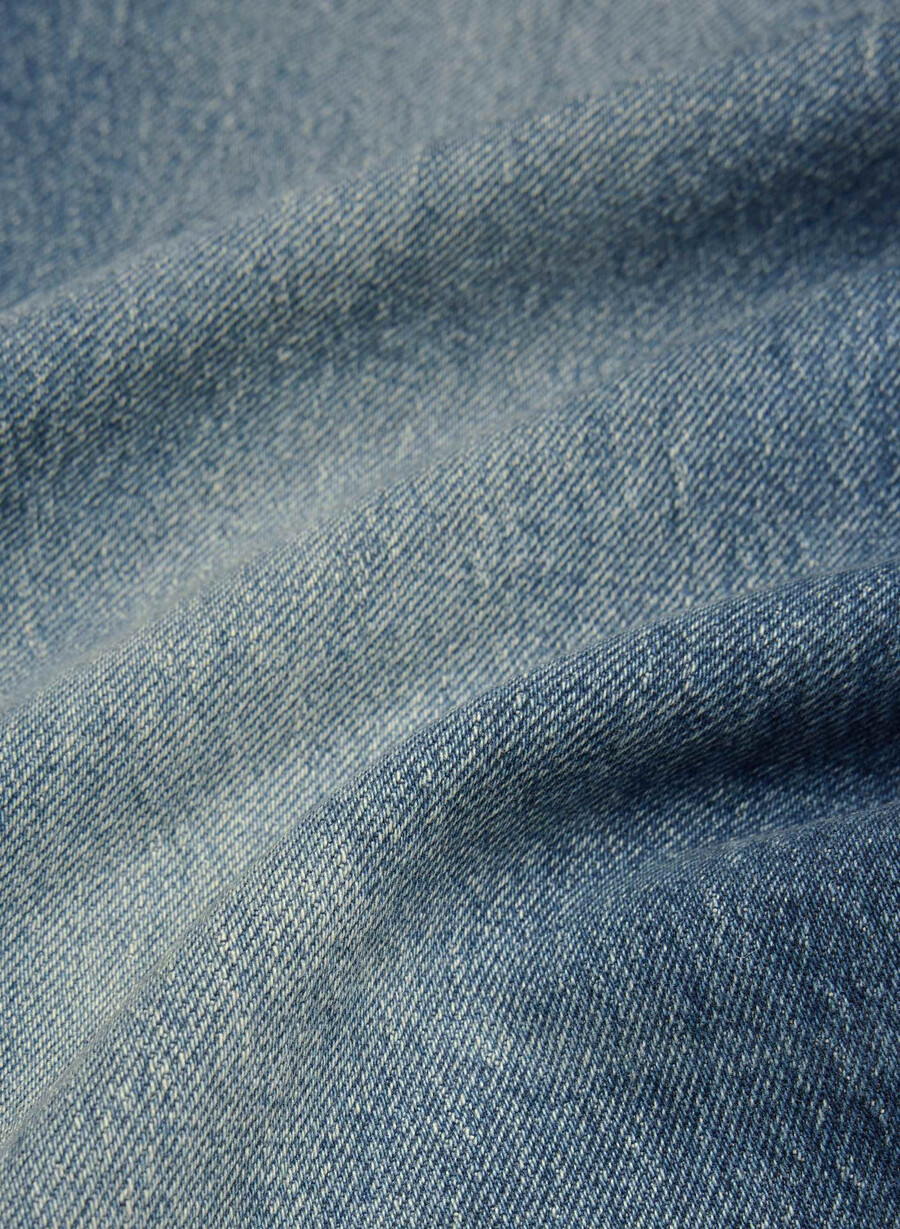 blugi denim forum pam super lo-rise wide albastru Închis vintage