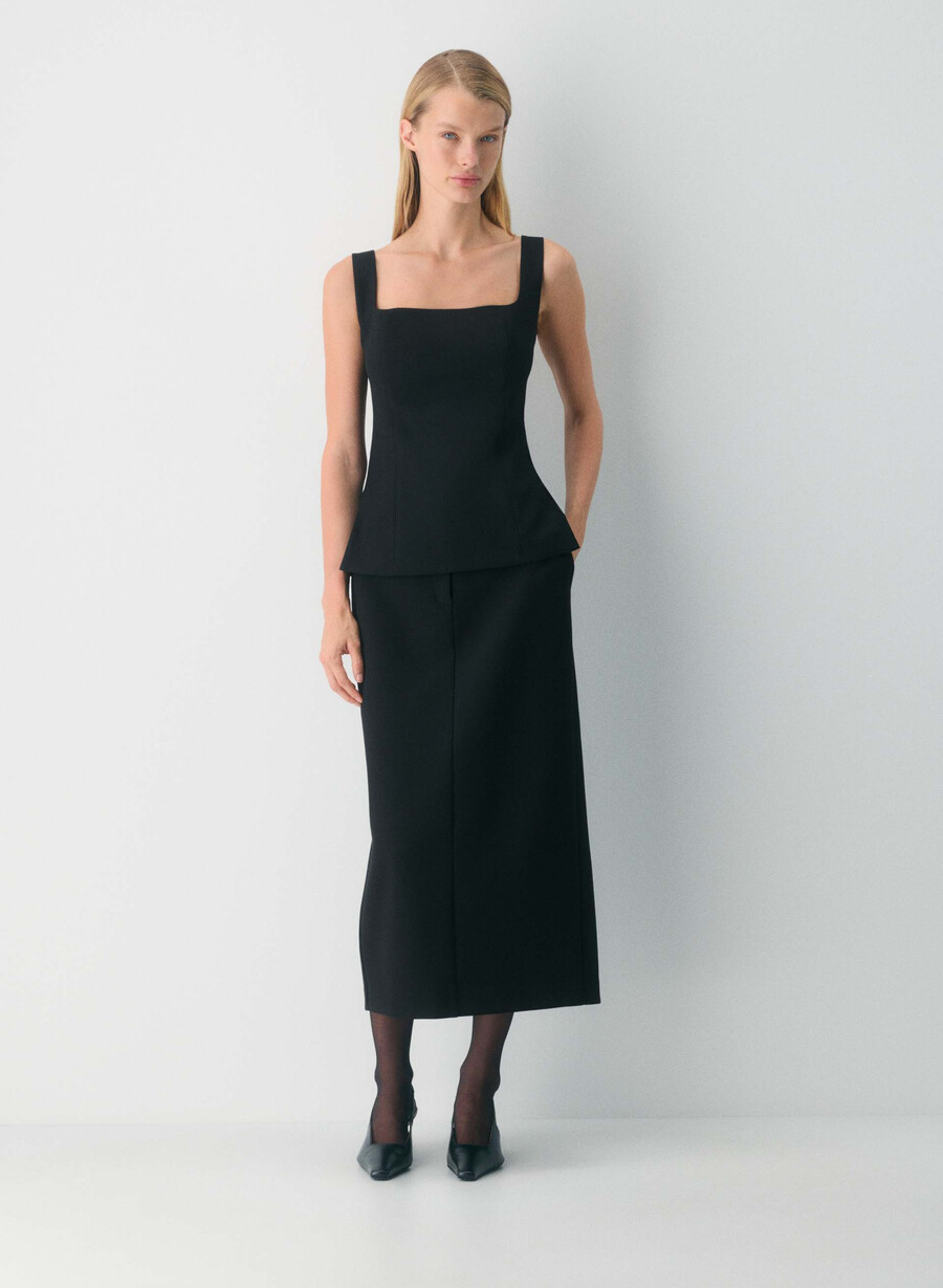 editorialist top black