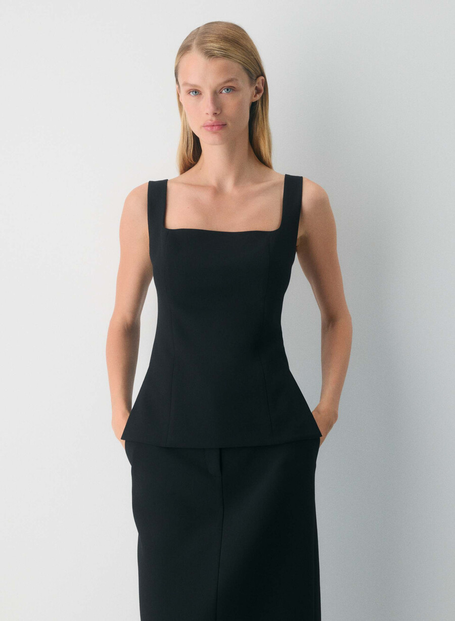 editorialist top black