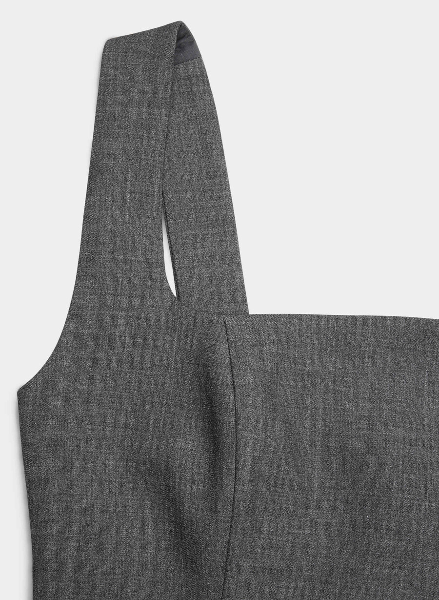 editorialist top heather charcoal