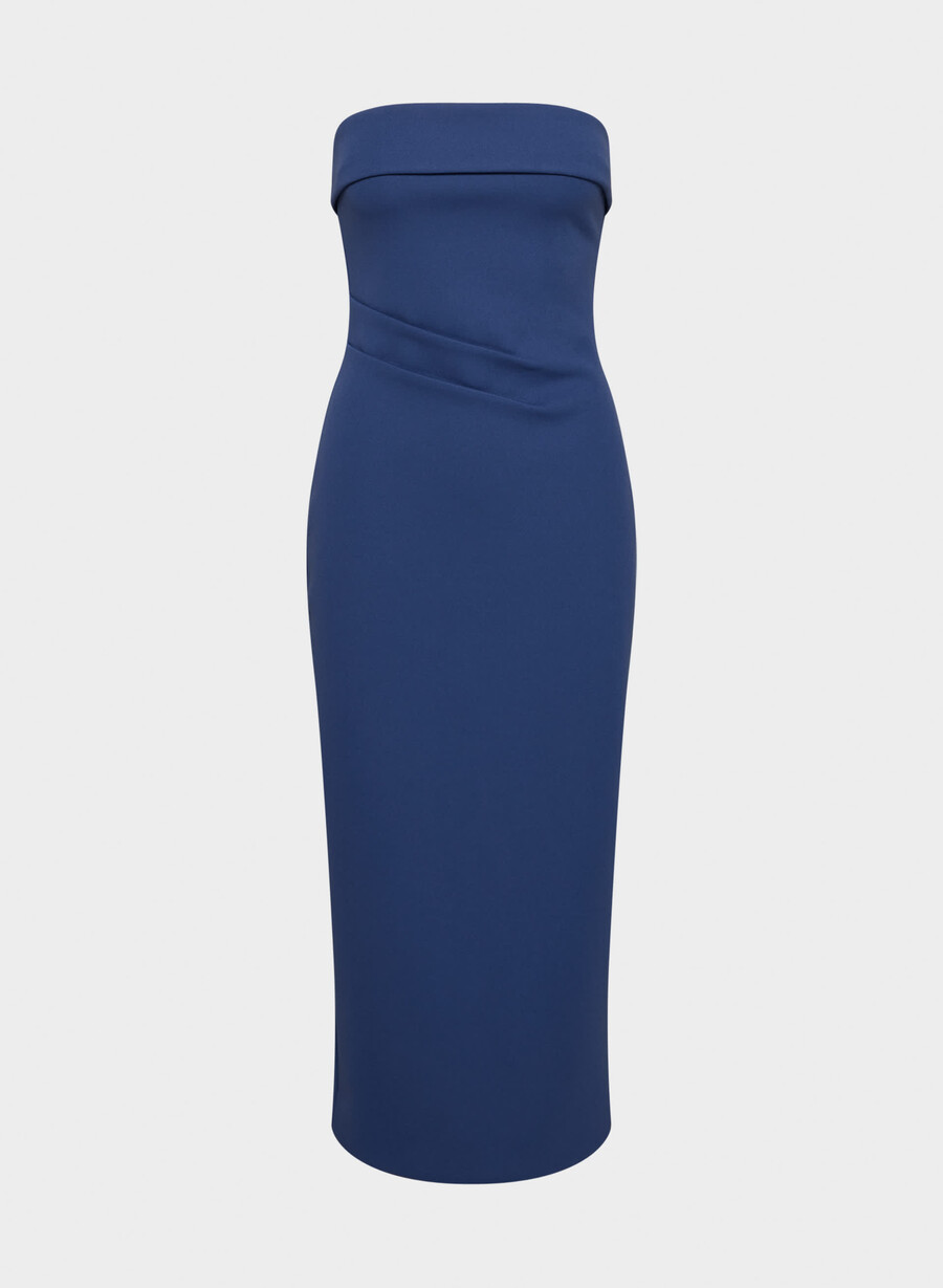 rochie figureknit eyecatcher byron blue