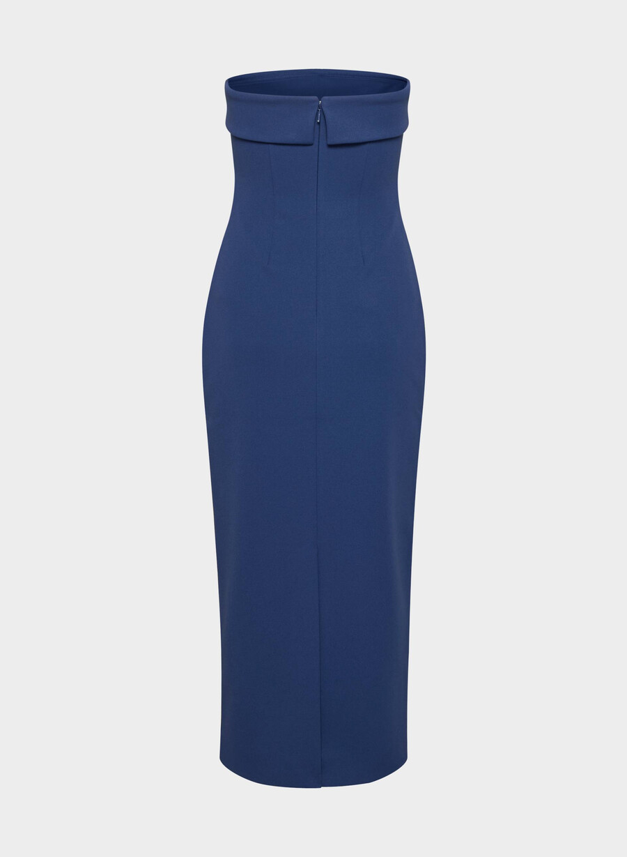 rochie figureknit eyecatcher byron blue