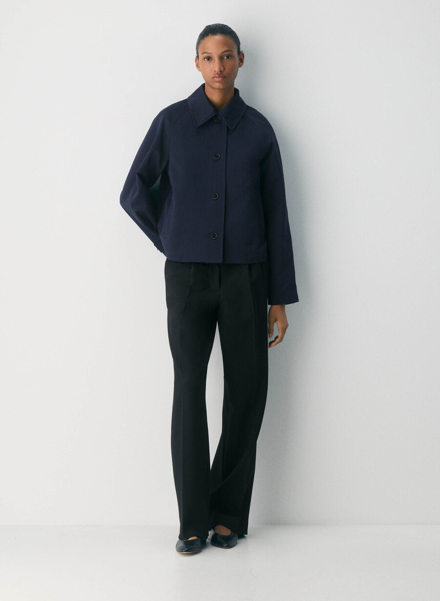 trench scurt the regent - rich twill dark night navy