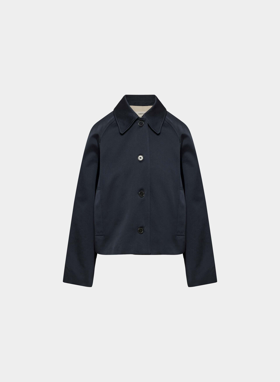 trench scurt the regent - rich twill dark night navy