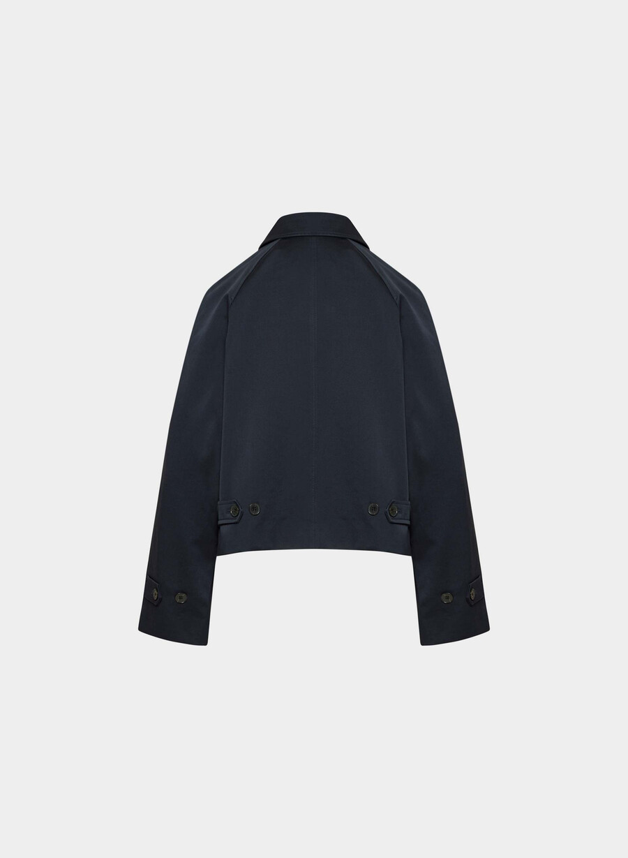 trench scurt the regent - rich twill dark night navy