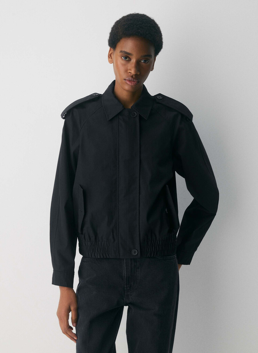 jacheta arno - city twill negru
