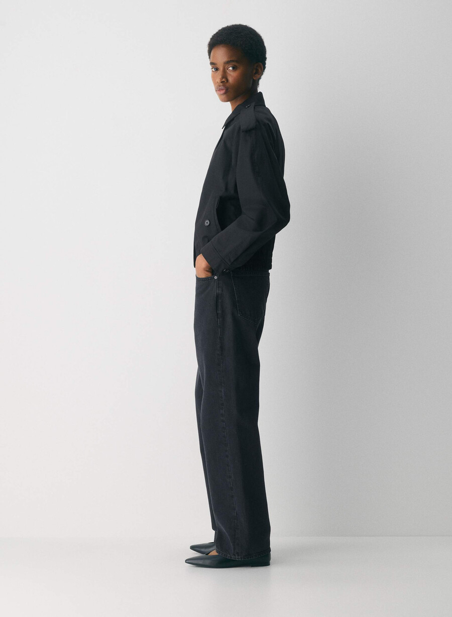 jacheta arno - city twill negru