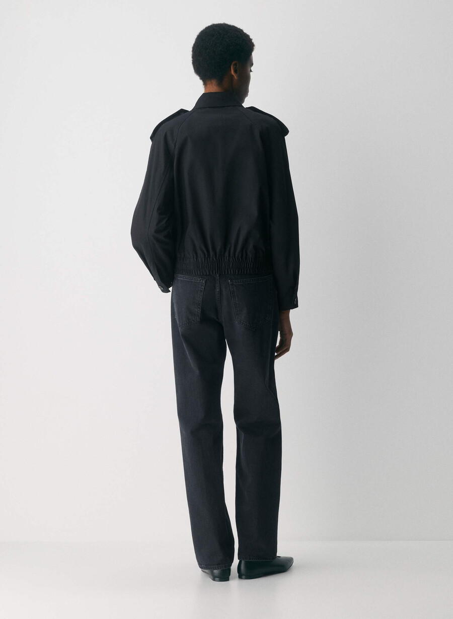 jacheta arno - city twill negru