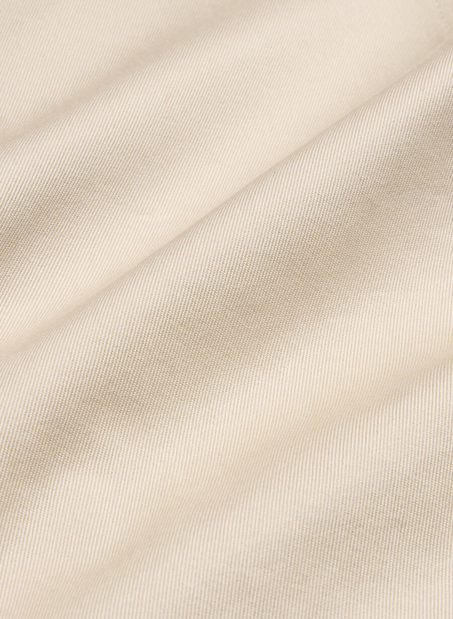 trench davis - rich twill marcona beige