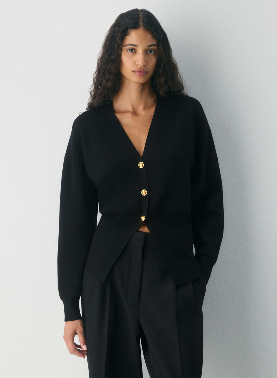 cardigan tribeca negru