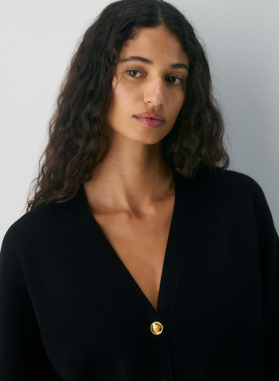 cardigan tribeca negru
