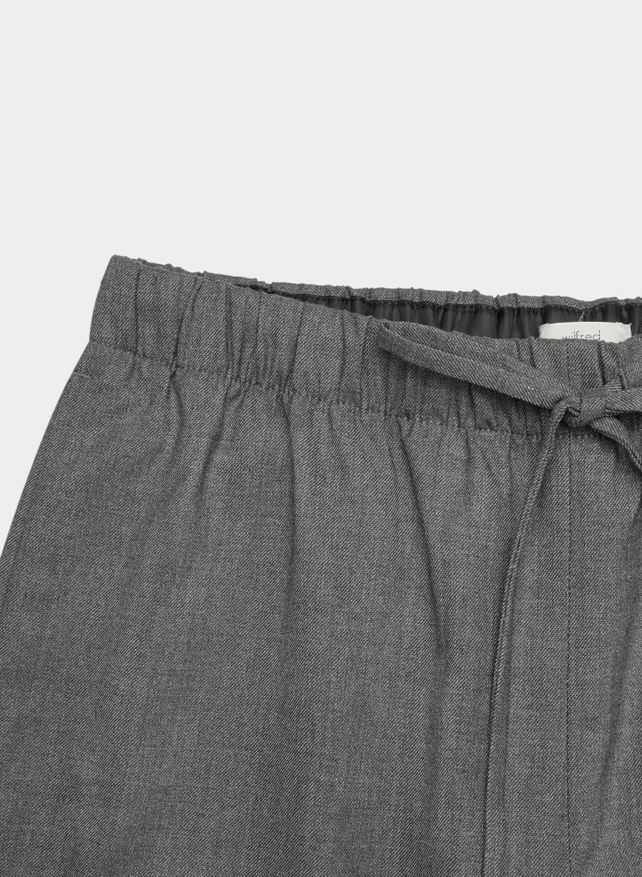 pantalonii lodge - gri închis la culoare heather charcoal