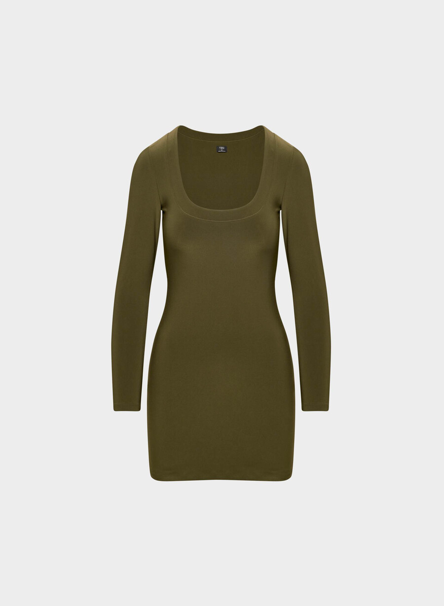 rochie myrna verde privat