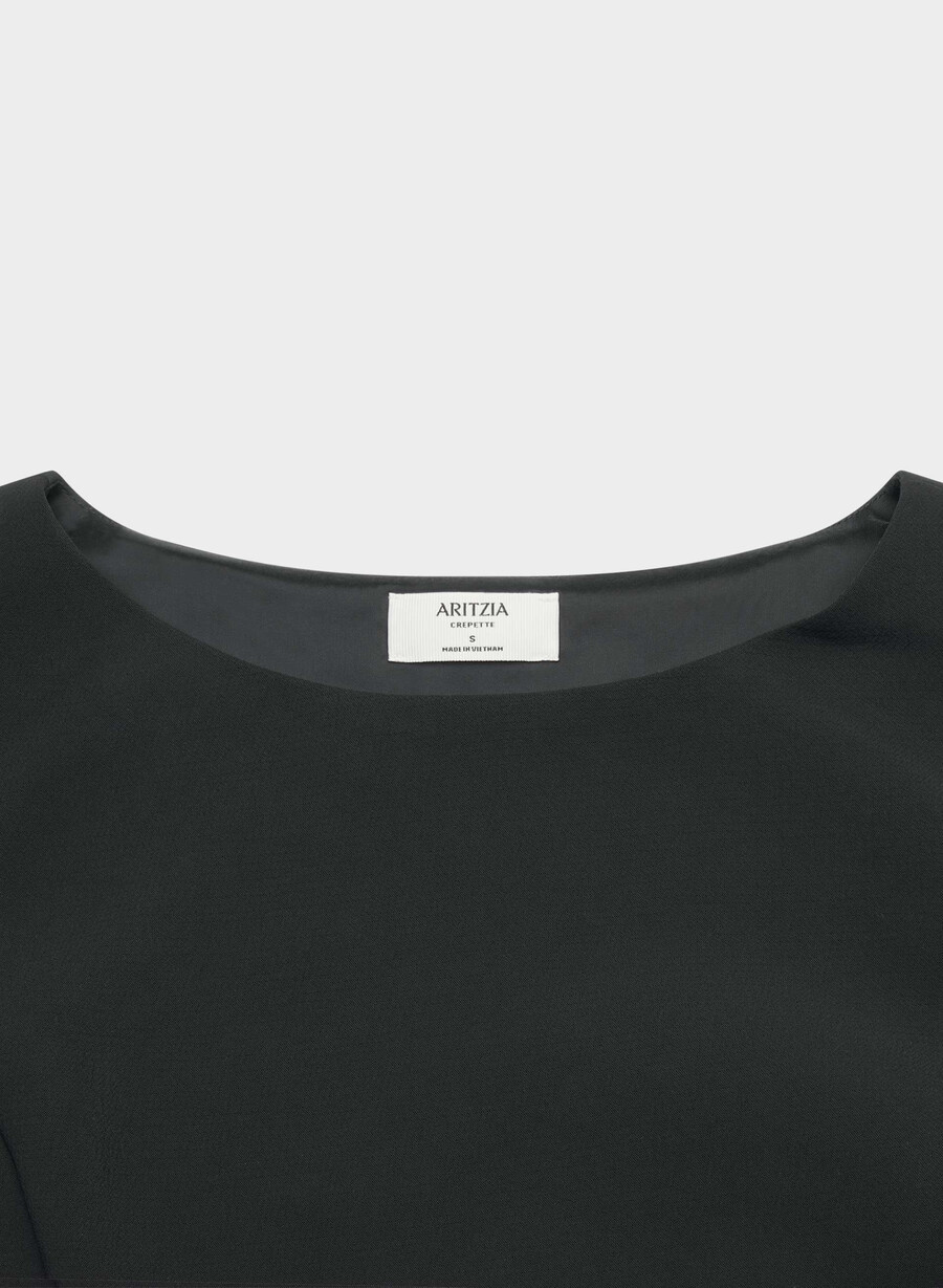 cavalier top - crepette black