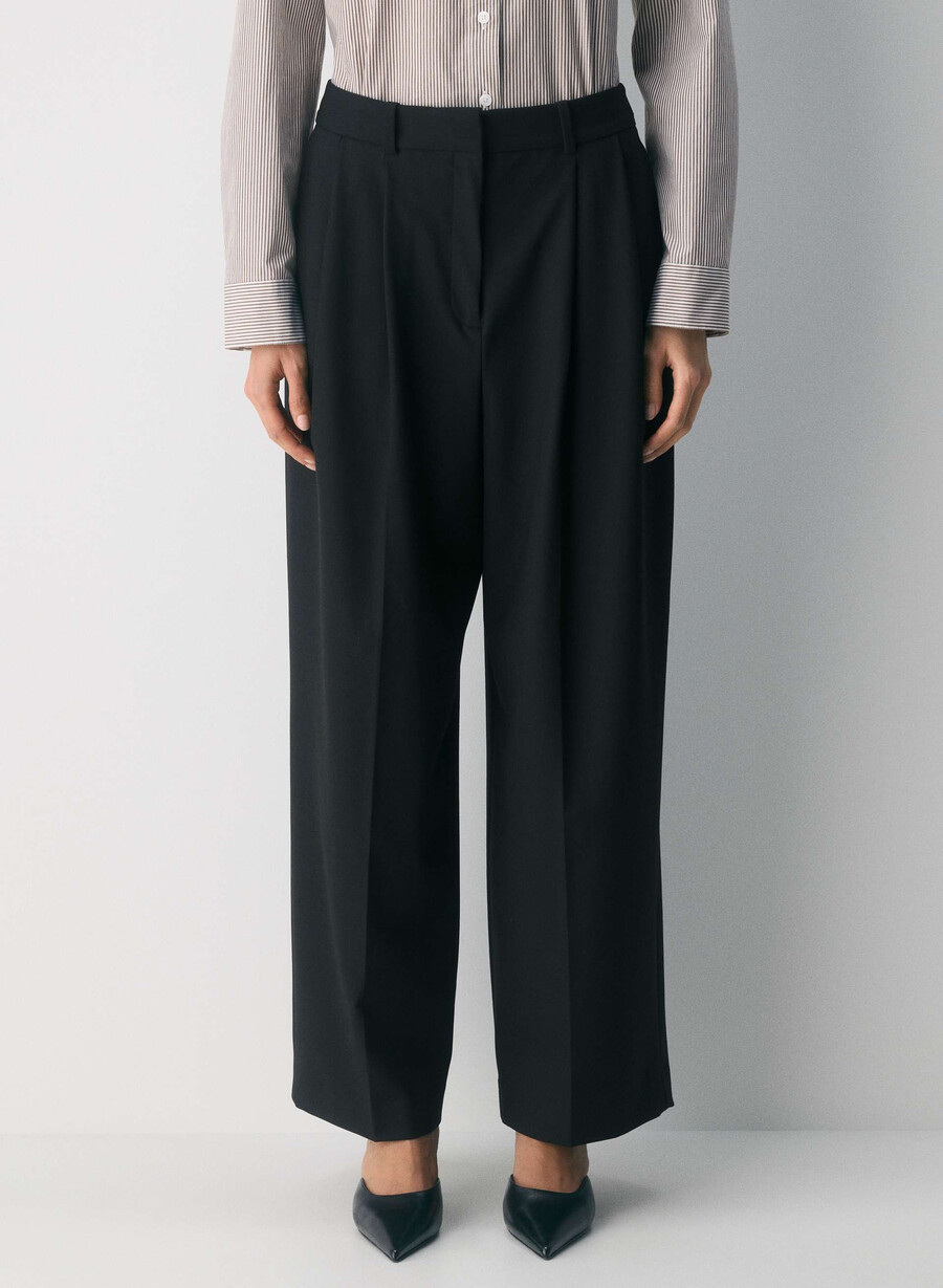 pantaloni lavish - ressential light maro mocha rich