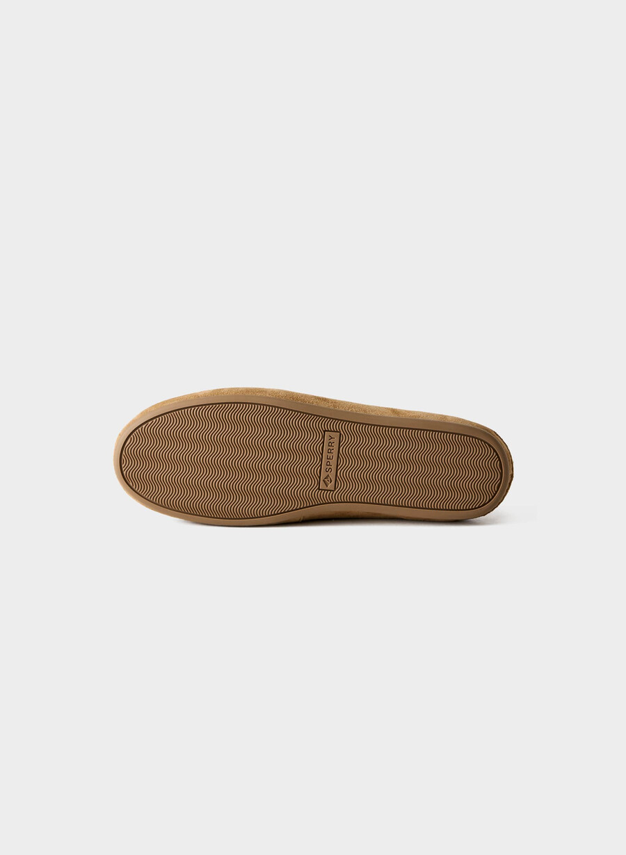 pantofi sport sperry x aritzia slim - piele întoarsă tan kaki