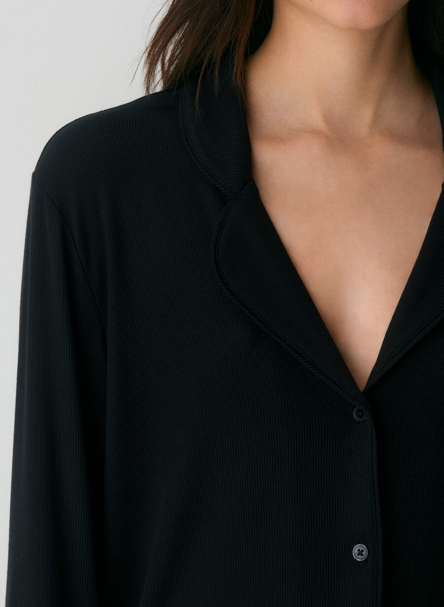 cămașă de pijama tomorrow negru