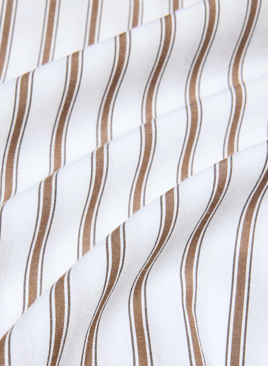 cămașă de pijama din poplin laze joel stripe b wtch