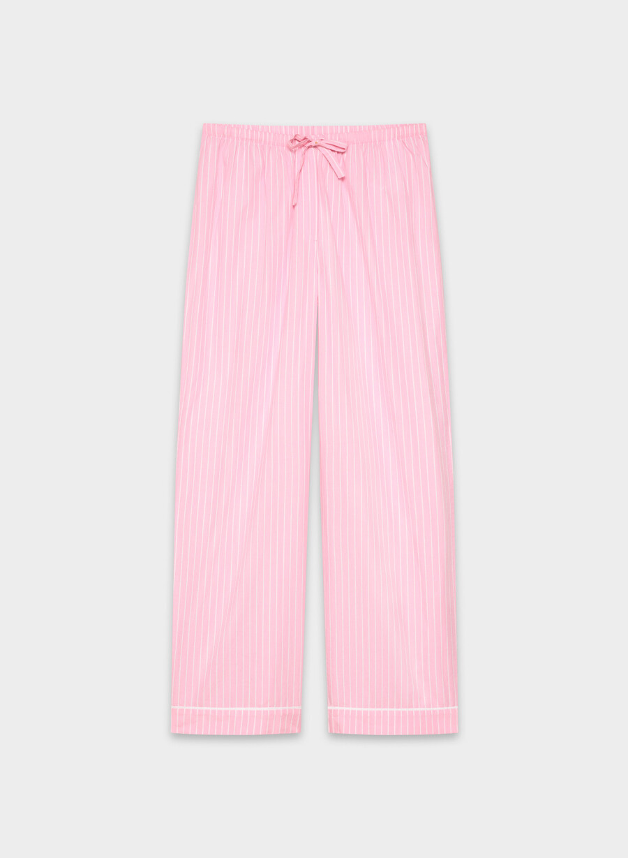 pantaloni de pijama laze poplin mtchl strp jb pkbw