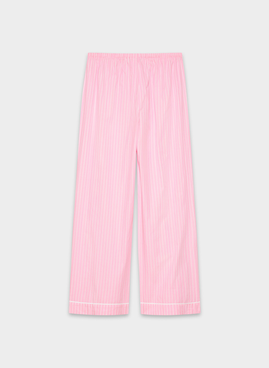 pantaloni de pijama laze poplin mtchl strp jb pkbw