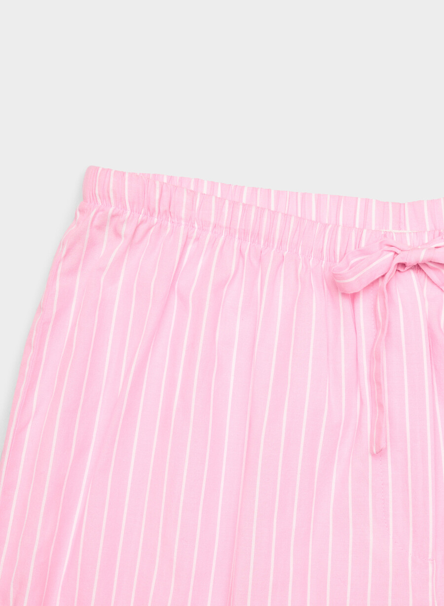 pantaloni de pijama laze poplin mtchl strp jb pkbw