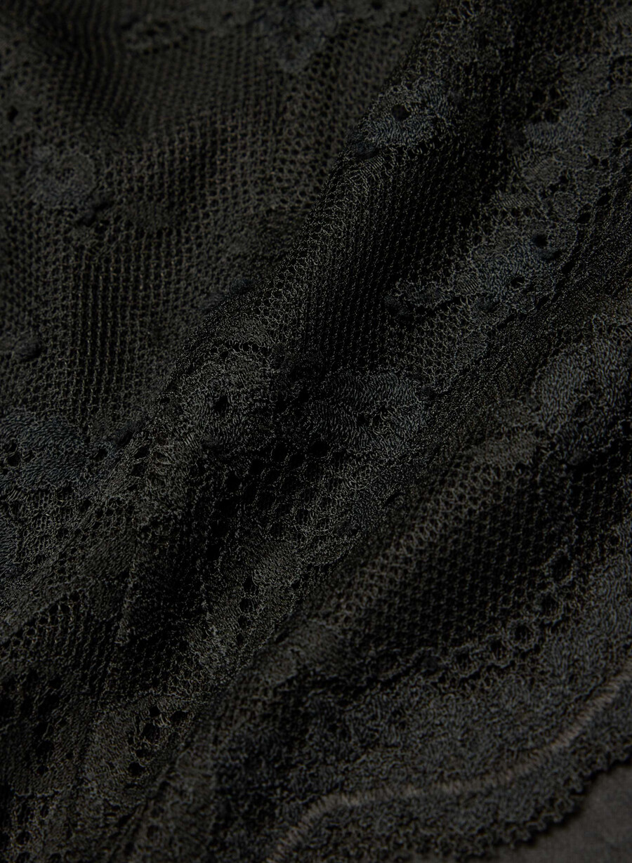 rochie memorize din satin negru